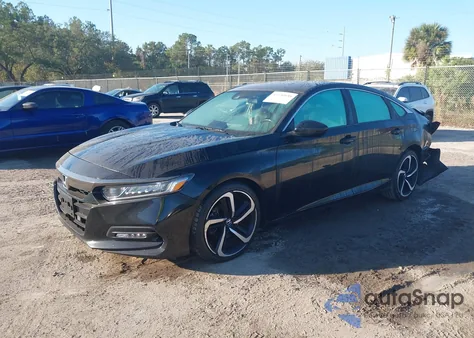 2019 Honda Accord Sport from USA, damaged, VIN 1HGCV1F34KA074106